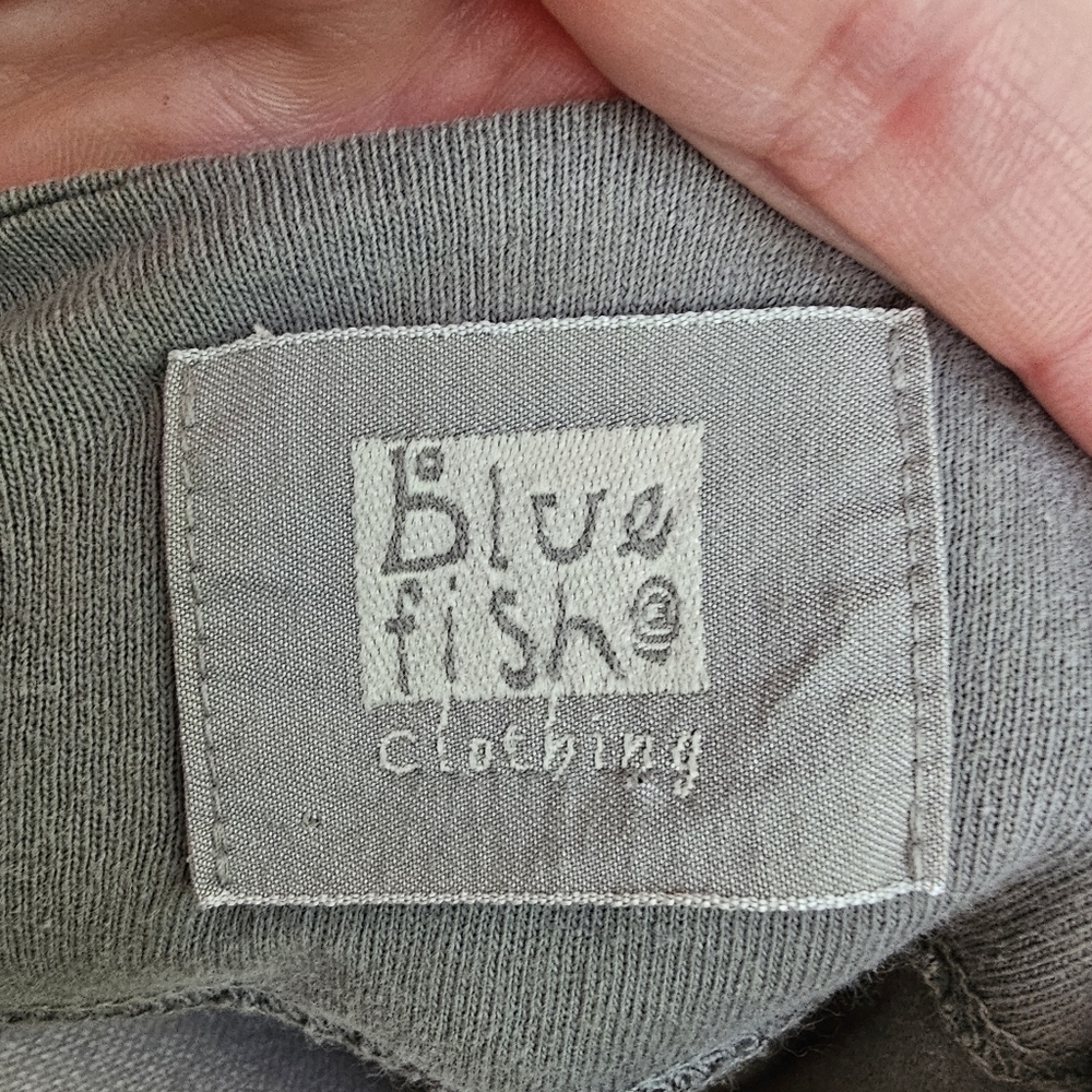 Blue Fish Vintage Sage Hand Printed Skirt Set - Picture 9 of 16